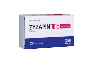 ZYZAPIN 20 MG 28 FILM KAPLI TABLET