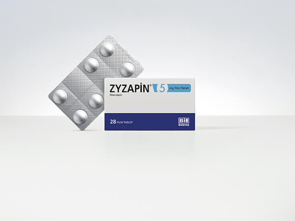 ZYZAPIN 5 MG 28 FILM KAPLI TABLET